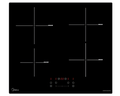 Midea MIH740F238K0 - Black 60cm Induction Hob - 4 Cooking Zones