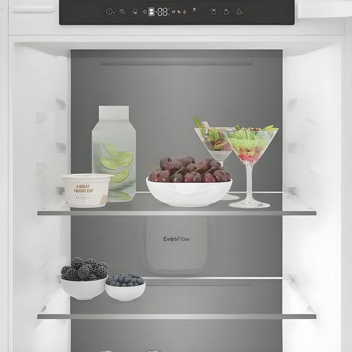 Hotpoint HPK2 5322 B4UK - Zinc Metal Integrated Fridge Freezer - 300L - E Energy