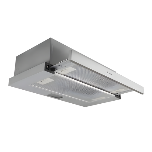 Caple TSCH601 - Stainless Steel & Silver Extractor - 60cm Telescopic Hood - C Energy