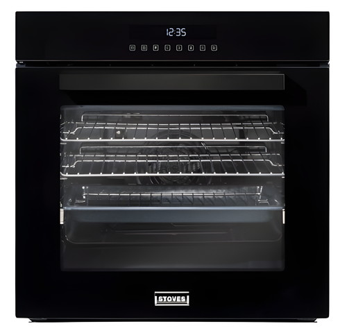 Stoves ST SEB602TCC Blk 444410035 - Black Built in Electric Single Oven - A energy
