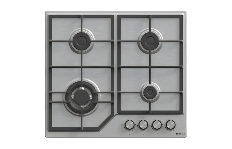 Teknix BITK260GHX - Stainless Steel Gas Hob - 60cm - 2 Year Warranty