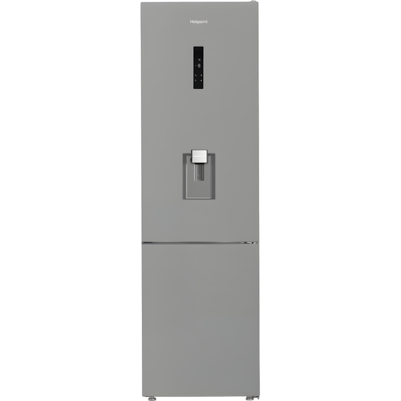 Hotpoint HPK 26403W XP5UK - Stainless Steel Fridge Freezer - 355L 70/30 No Frost - D Rated