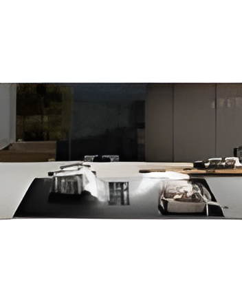 Midea MIH7480Y225GKH1 - Black 80cm Induction Extractor Hob - 4 Zones - A++ Energy