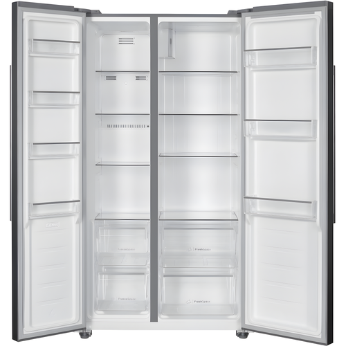 Indesit INGF 6441 XP4UK - Stainless Steel American Fridge Freezer - 442L - E Rated