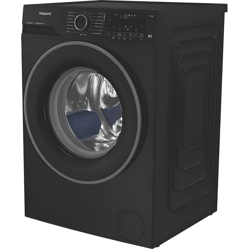Hotpoint HB103WBCAREUK - Black 10KG Washing Machine - 1400 RPM - A energy