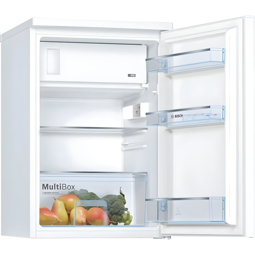 Bosch KTL15NWEAG - White Under Counter Fridge with Icebox - 120L - E Energy