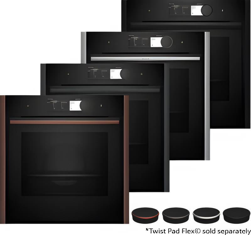 Neff B69FY3CY2A - Black Single Oven - 71 L Capacity - A++ Energy