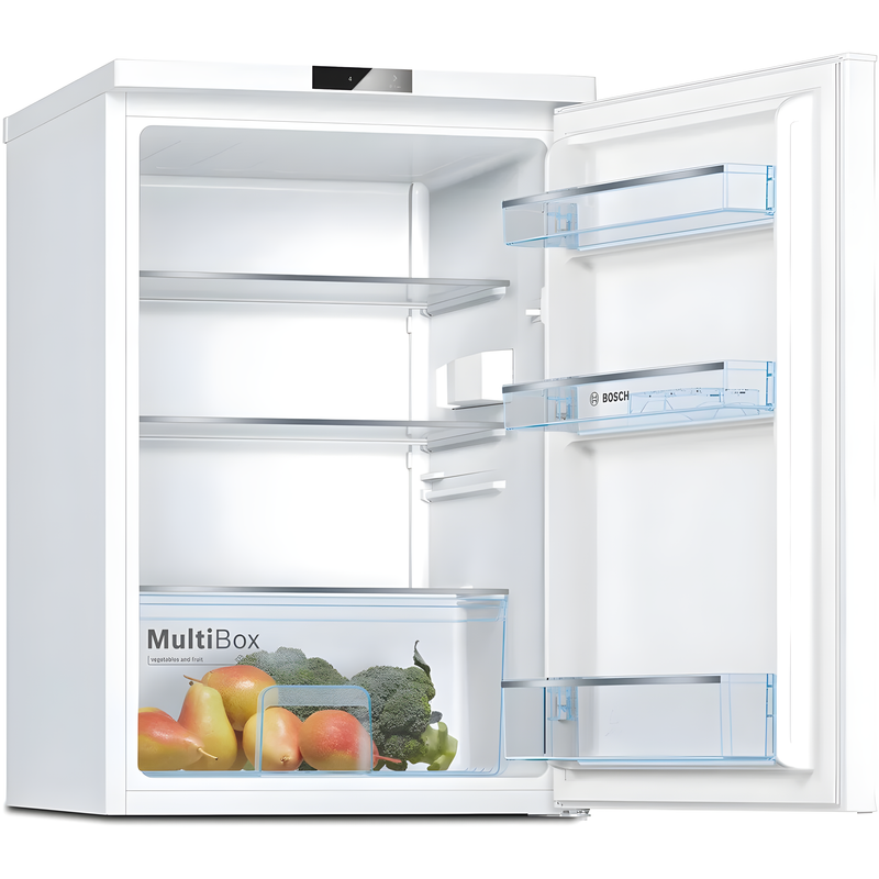 Bosch KTR15NWEAG - White Under Counter Larder Fridge - 134L - E Rated