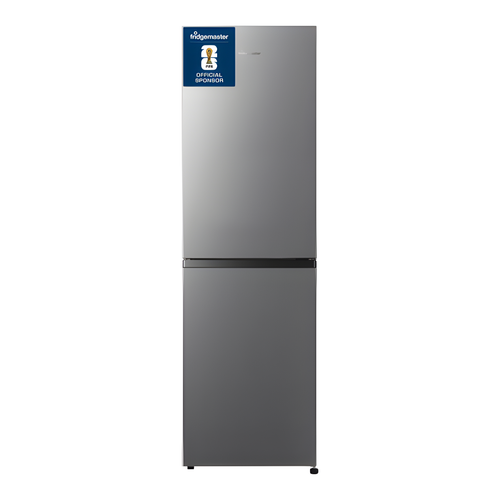 Fridgemaster MC55240ES - Silver Fridge Freezer - 252L - E Energy Rating