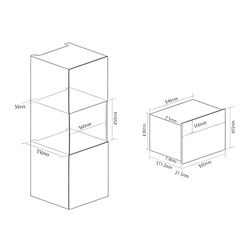 Caple SO111GM - Gunmetal Built-in Combination Steam Single Oven - 40L Capacity - A+ Energy Rating