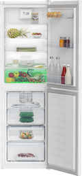 Beko CNG4582VW - White Freestanding Frost Free Fridge Freezer - 168L/102L - E Energy