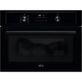 AEG KMX365060B - Black 43L Integrated CombiQuick Microwave Oven - 1000W, 1900W Grill - A energy