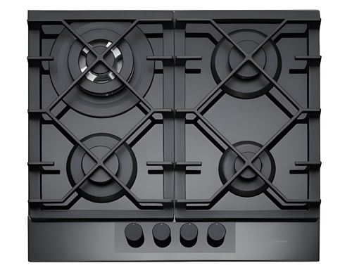 Caple C886G - Black 4 Zone Gas Hob