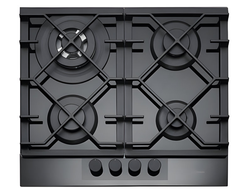 Caple C886G - Black 4 Zone Gas Hob