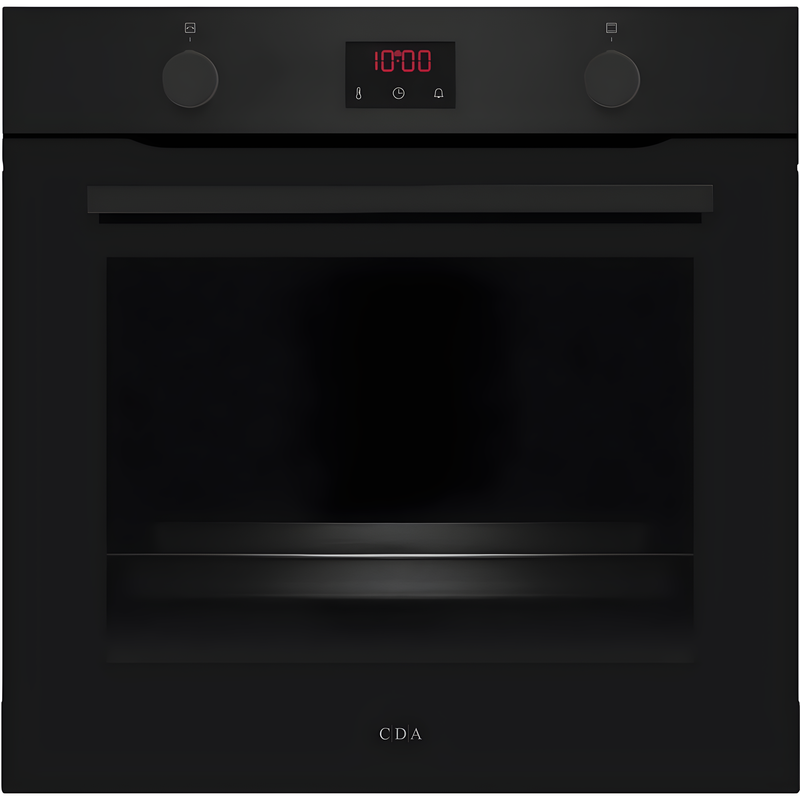 CDA SC050BL - Black Built-In Electric Single Oven - 77L - A+ Energy