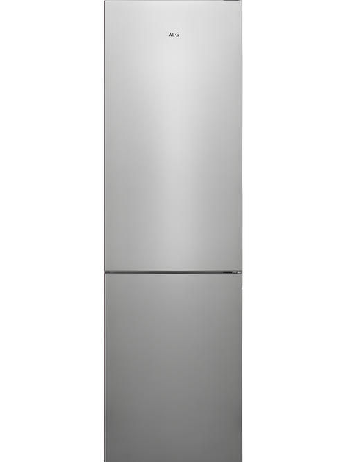 AEG RCB636E2MX - Stainless steel Freestanding Frost Free Fridge Freezer - E energy