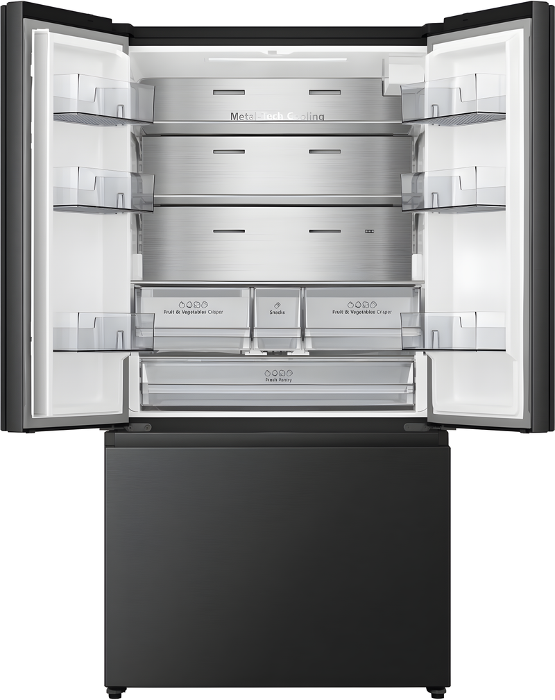 Hisense RF815N4SEFE - Stainless Steel American Fridge Freezer - 634L Capacity - E Energy Rating