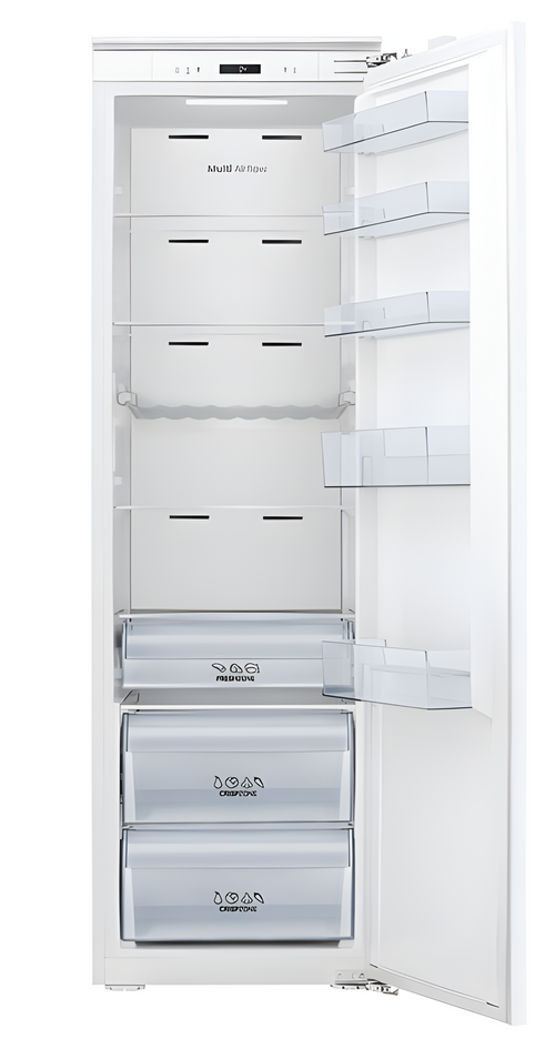 Teknix BITHTL 300L Integrated Tall Larder Fridge - E Energy Rating