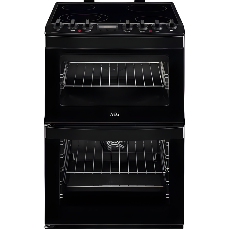 AEG CCB6740ACB - Black 4 Zone Electric Cooker - Catalytic cleaning - A/A energy