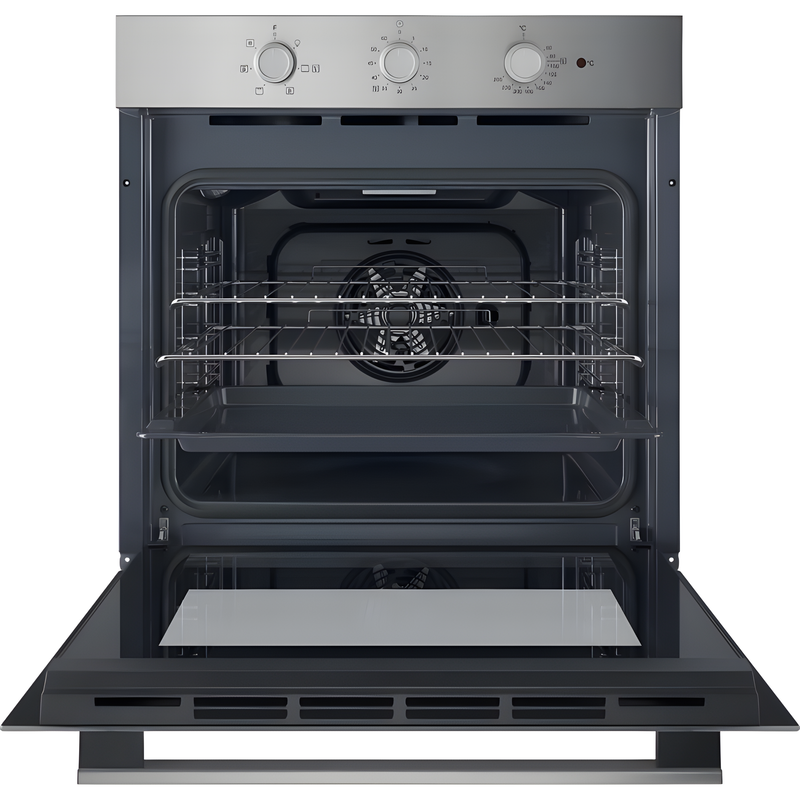 Hotpoint HO 235H X UK- Stainless Steel Single Oven - 71L - A Energy