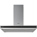 Smeg KLTI9L4X - Stainless Steel and Glass Island Cooker Hood - 563m³/h - A Energy