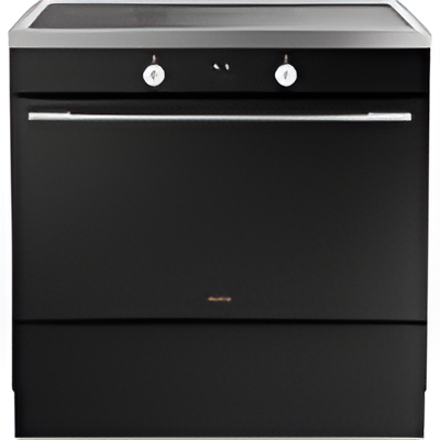 Belling RCA VISION SGL 90Ei BSS 444412042 - Black 90cm Induction Range Cooker - 133L - A Energy