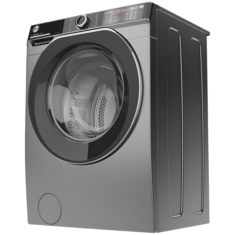 Hoover HWB 49AMBCR/1-80 - Wi-Fi Connected Grey Freestanding 9KG Washing Machine - 1400 RPM - A energy