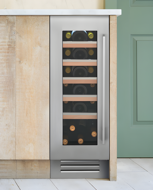Caple Wi3150 - Black Integrated Wine Cooler - 20 Bottles - F Energy