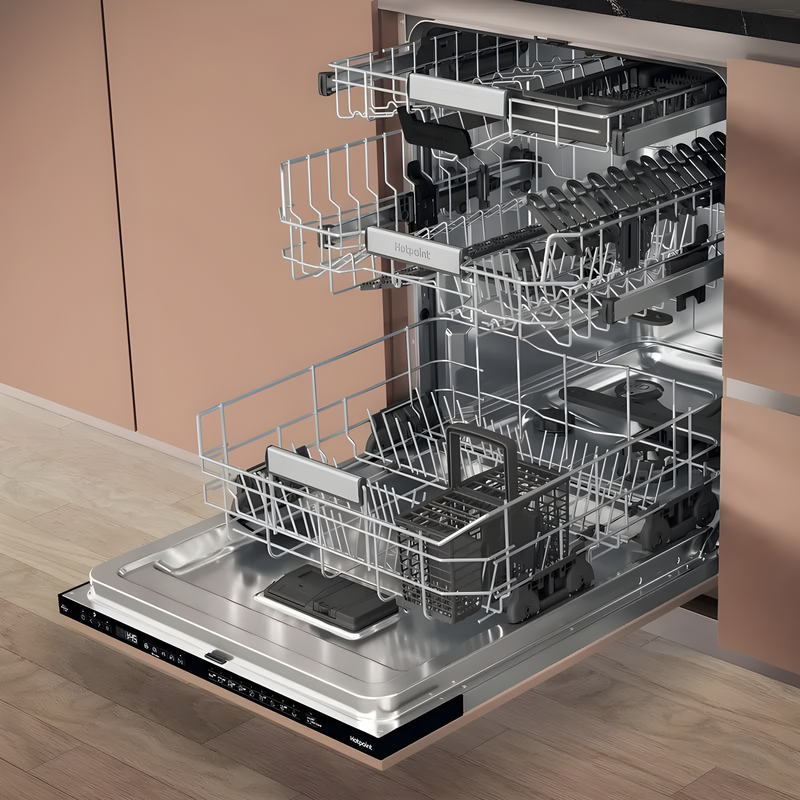 Hotpoint HD8I HP42 L UK - 14 Place Setting Built-in Dishwasher - C Energy Rating