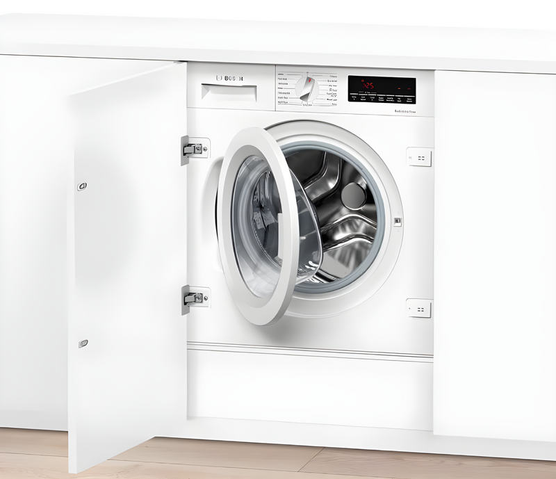 Bosch WIW28502GB - White Integrated 8KG Washing Machine - 1400 RPM - C energy