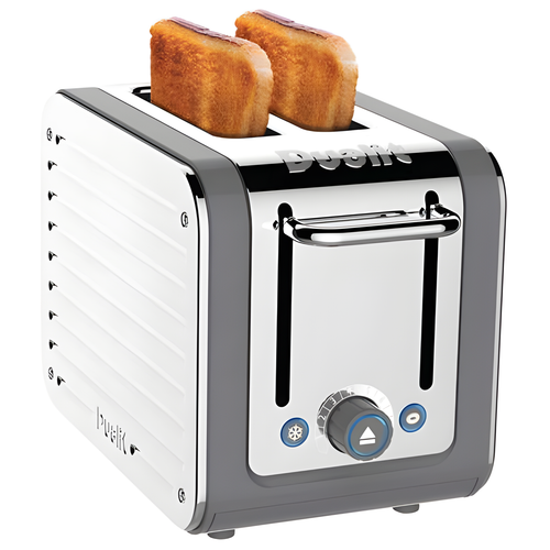 Dualit DA2526 - Grey 2 Slice Toaster - Peek & Pop® - 1200W