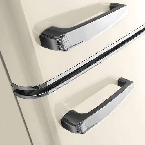 Amica FKR29653C- Beige 70/30 Fridge Freezer - 244L - E Rated