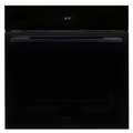 Caple C2403BG - Black Glass 67L Single Oven - Pyrolytic Self-Cleaning - A Energy Rating