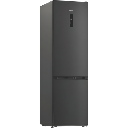 Hotpoint HPK 26413 XR6UKE - Black Steel 70/30 Fridge Freezer - Dual No Frost - C Energy