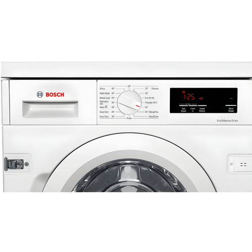Bosch WIW28302GB - White Integrated 8KG Washing Machine - 1400 RPM - C energy