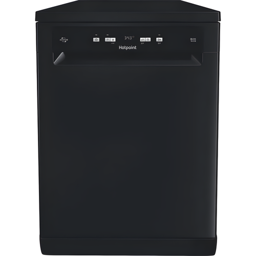 Hotpoint HP2FFC14BN6BUK - Black Freestanding Dishwasher - 14 Place Settings - C Energy