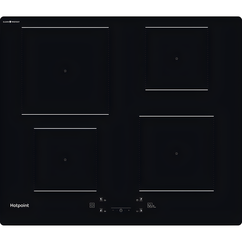 Hotpoint TQ 1460S CPNE - Black Induction Hob - 60cm - CleanProtect Nano-Coating