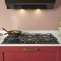 Caple C7895G - Black Glass 87cm Gas Hob - 5 Burner