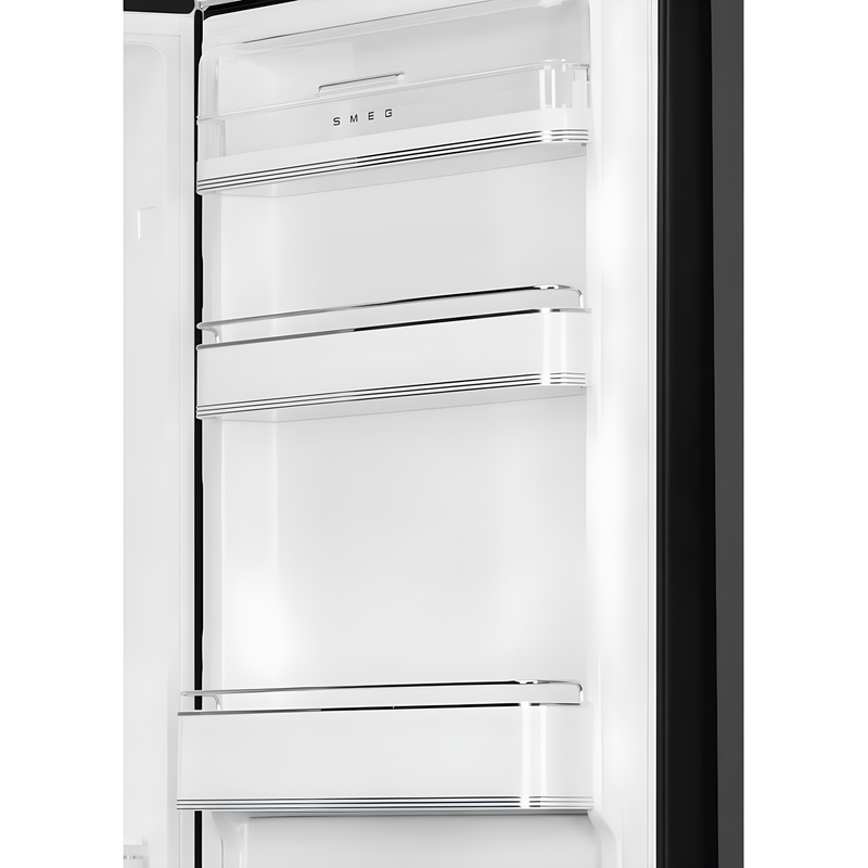 SMEG FAB32RBL6UK - Black Fridge Freezer - 331L Capacity - C Energy Rating