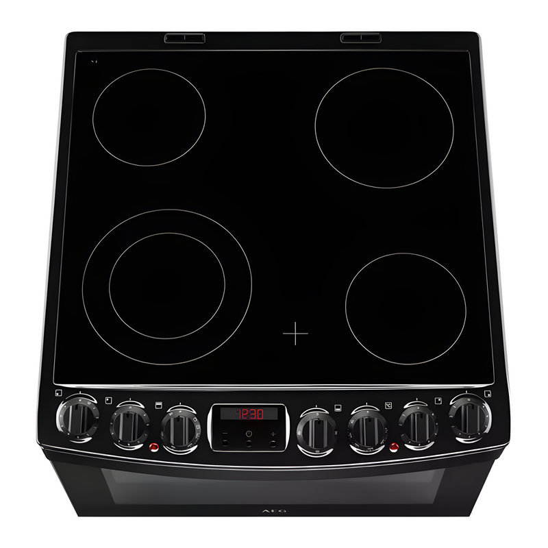 AEG CCB6740ACB - Black 4 Zone Electric Cooker - Catalytic cleaning - A/A energy