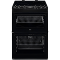 AEG CCX6501ACB - Black Ceramic Electric Cooker with Double Oven - 77/39L Capacity - A Energy Rating