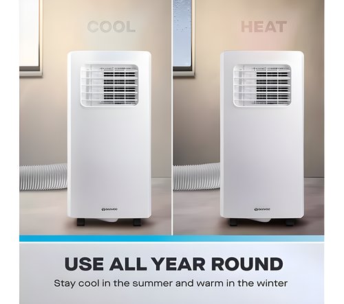 DAEWOO COL1600GE - White Dehumidifier - 18m² Coverage - A Energy