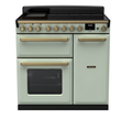 Rangemaster ESDL90EIPMNT/AB1 Estel Deluxe 90cm Induction Mint/Antique Brass