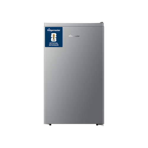 Fridgemaster MUR4894ES - Silver Under Counter Fridge - 82L Capacity - E Energy Rating