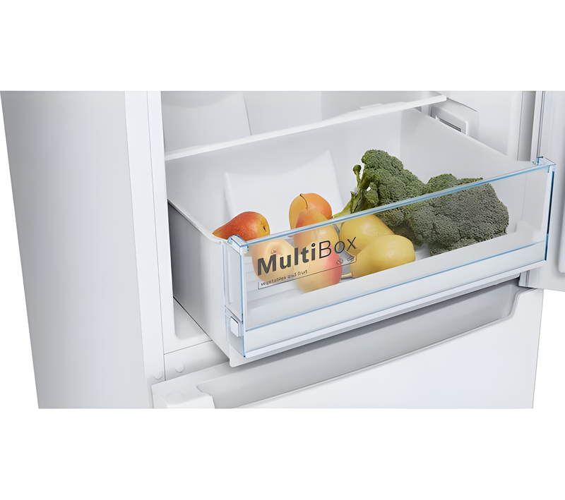Bosch KGN36NWEAG - White Freestanding 60/40 Frost Free Fridge Freezer - E energy