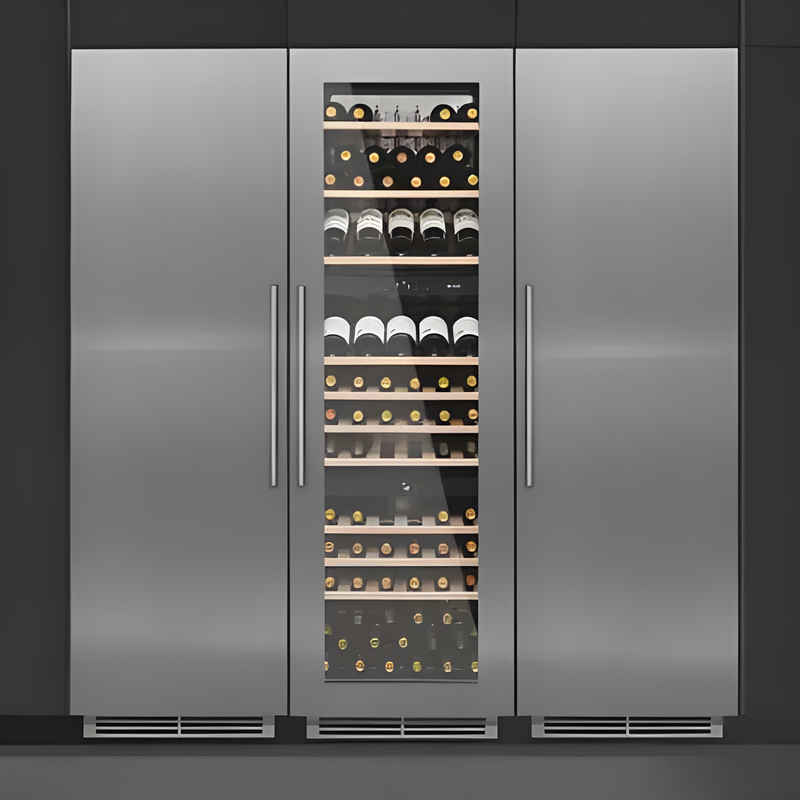Caple WC1792 - Stainless steel 89 Bottle Capacity Wine Cooler - G energy