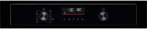 AEG BPX535A61B - Black Built in Electric Single Oven - Pyrolytic cleaning - A+ energy