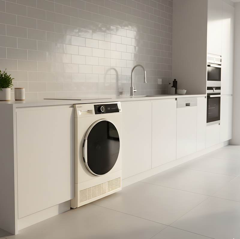 Montpellier MWM814BLC - Cream 8KG Washing Machine - 1400 RPM - A energy