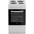 Indesit I5E3KMW - White Electric Cooker - 60L Single Oven - A Energy Rating
