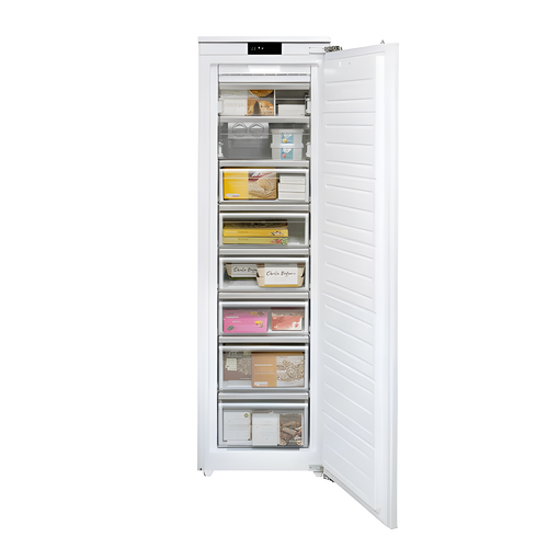 Caple RIF1801 - White 197L Built-in Freezer - Frost Free - E Energy